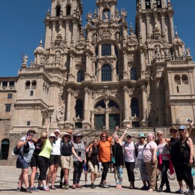Perfect Group Cathedral Shot - Camino, Spain