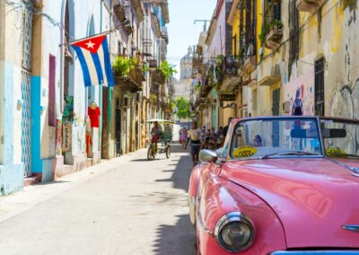 Pink Convertible, Havana Cuba